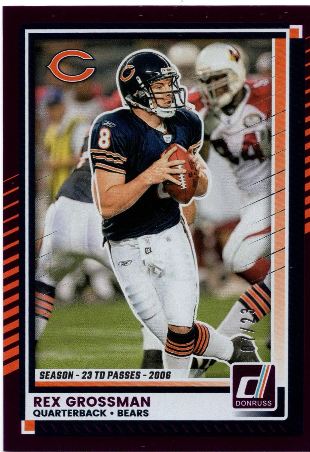 Rex Grossman [Season Stat Line] #86