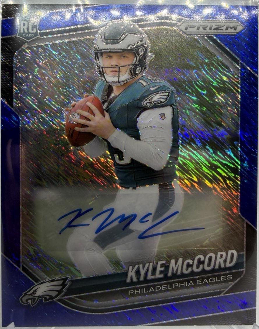 Kyle McCord [Autograph Blue Shimmer] #377