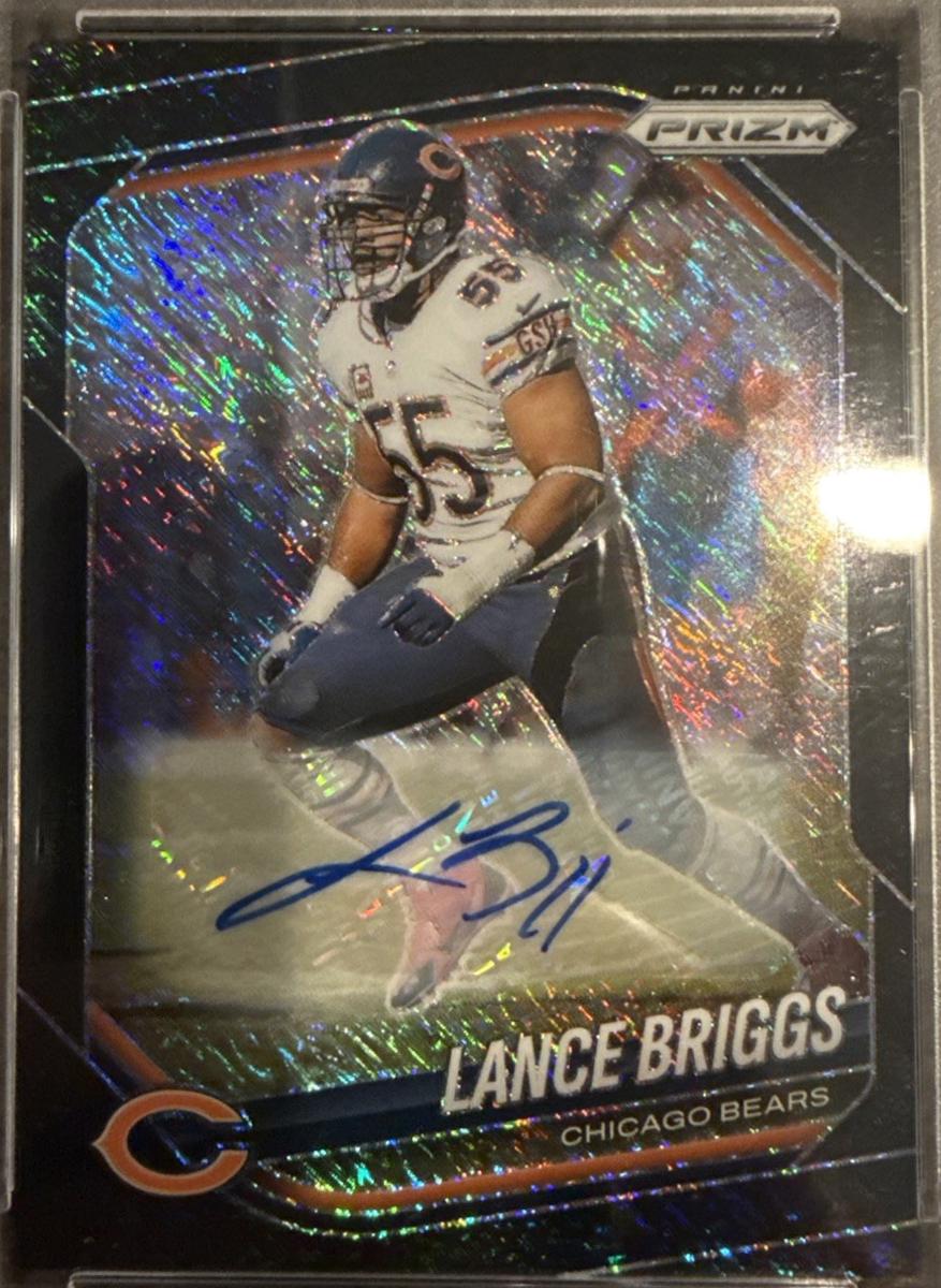 Lance Briggs [Black Shimmer Autograph] #257
