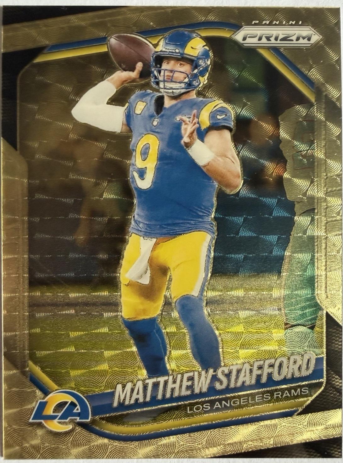 Matthew Stafford [Gold Vinyl] #21