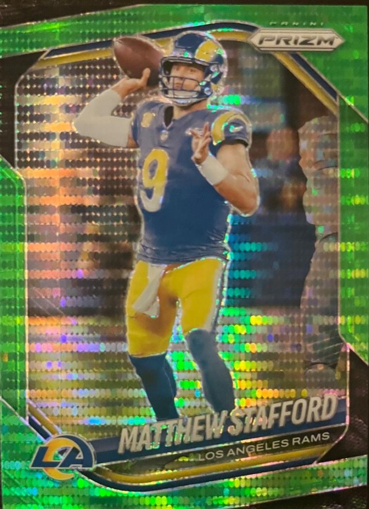 Matthew Stafford [Neon Green Pulsar] #21