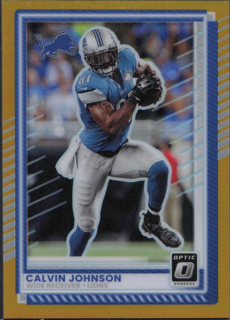 Calvin Johnson [Gold] #19