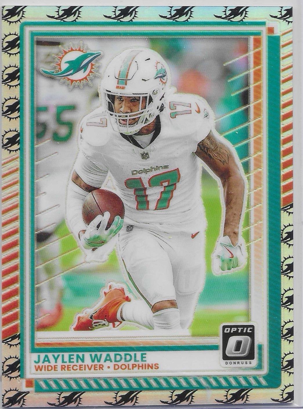 Jaylen Waddle [Team Logo] #160