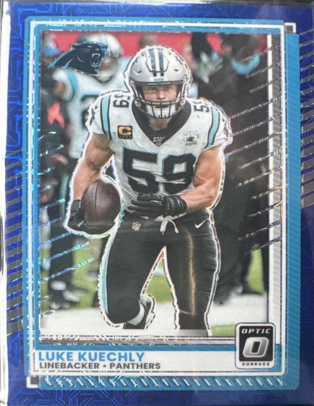 Luke Kuechly [Blue Mojo] #84