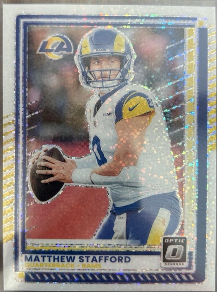 Matthew Stafford [White Sparkle] #198