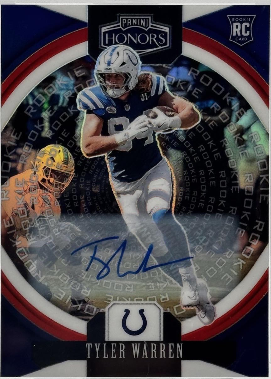 Tyler Warren [Red Rookie Signature] #44