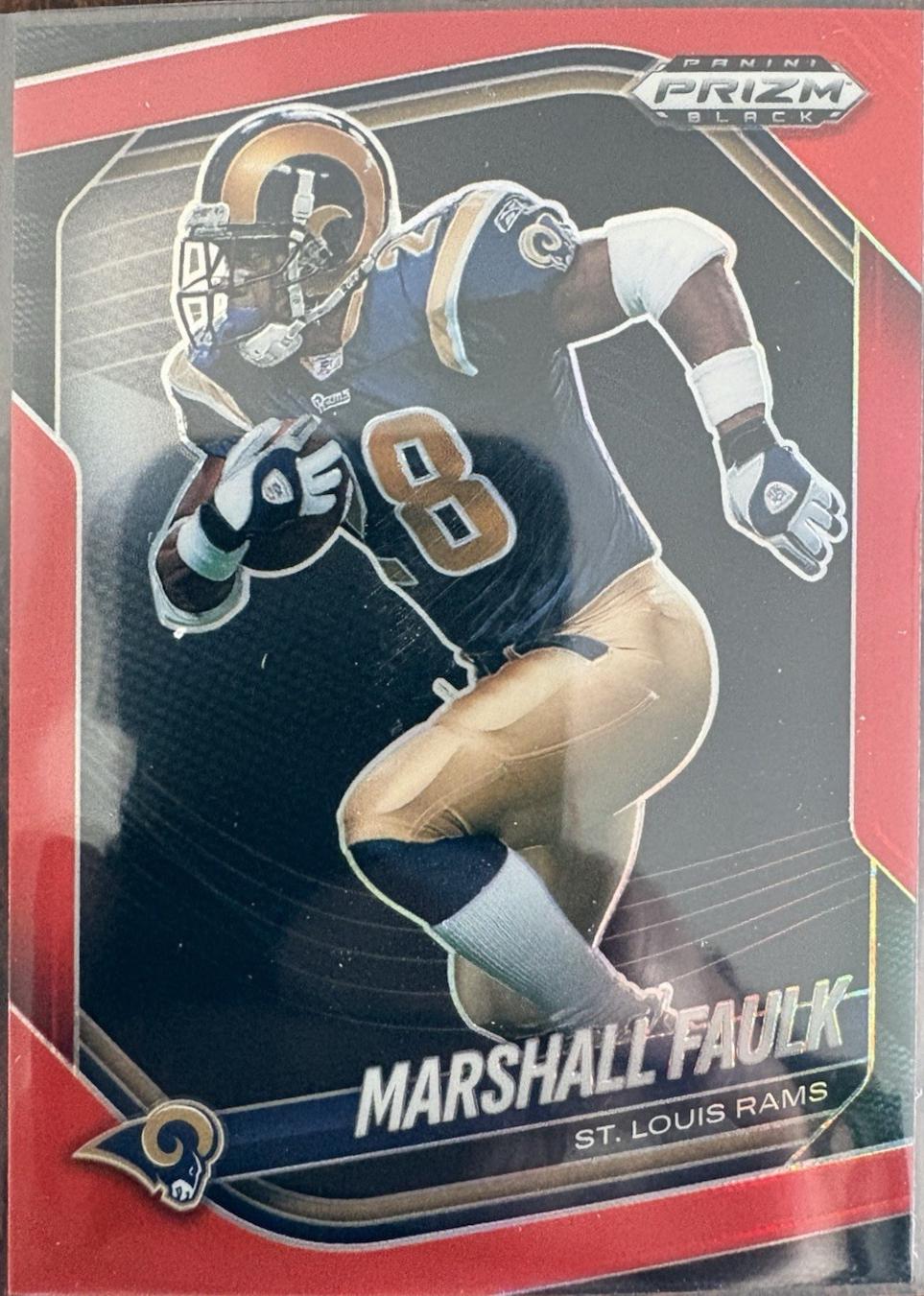 Marshall Faulk [Red] #140