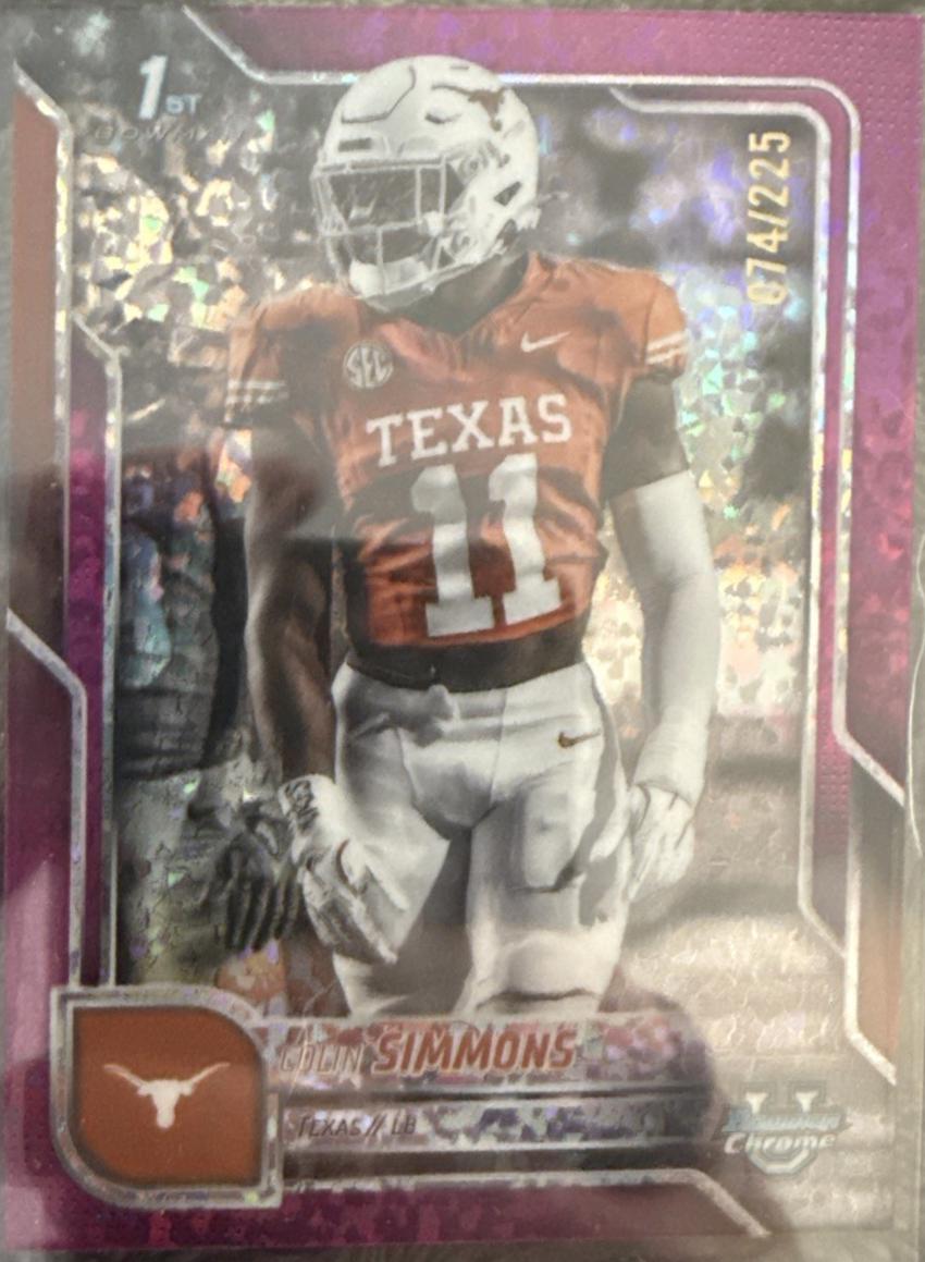 Colin Simmons [Fuchsia Mini-Diamond Refractor] #122