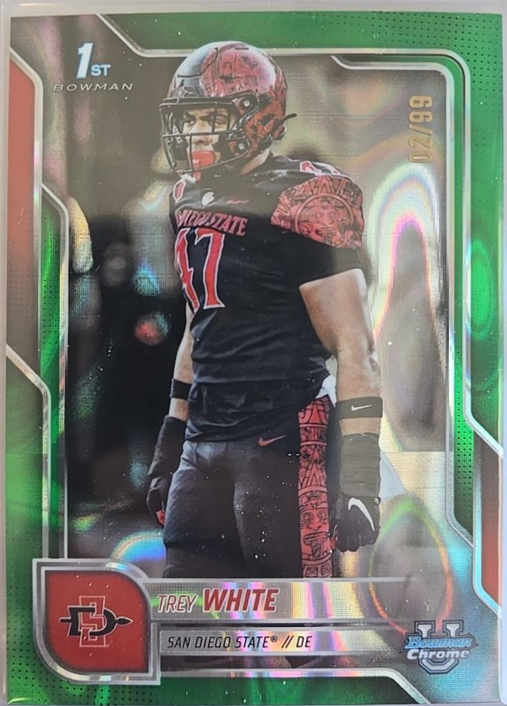 Trey White [Green Lava Refractor] #25