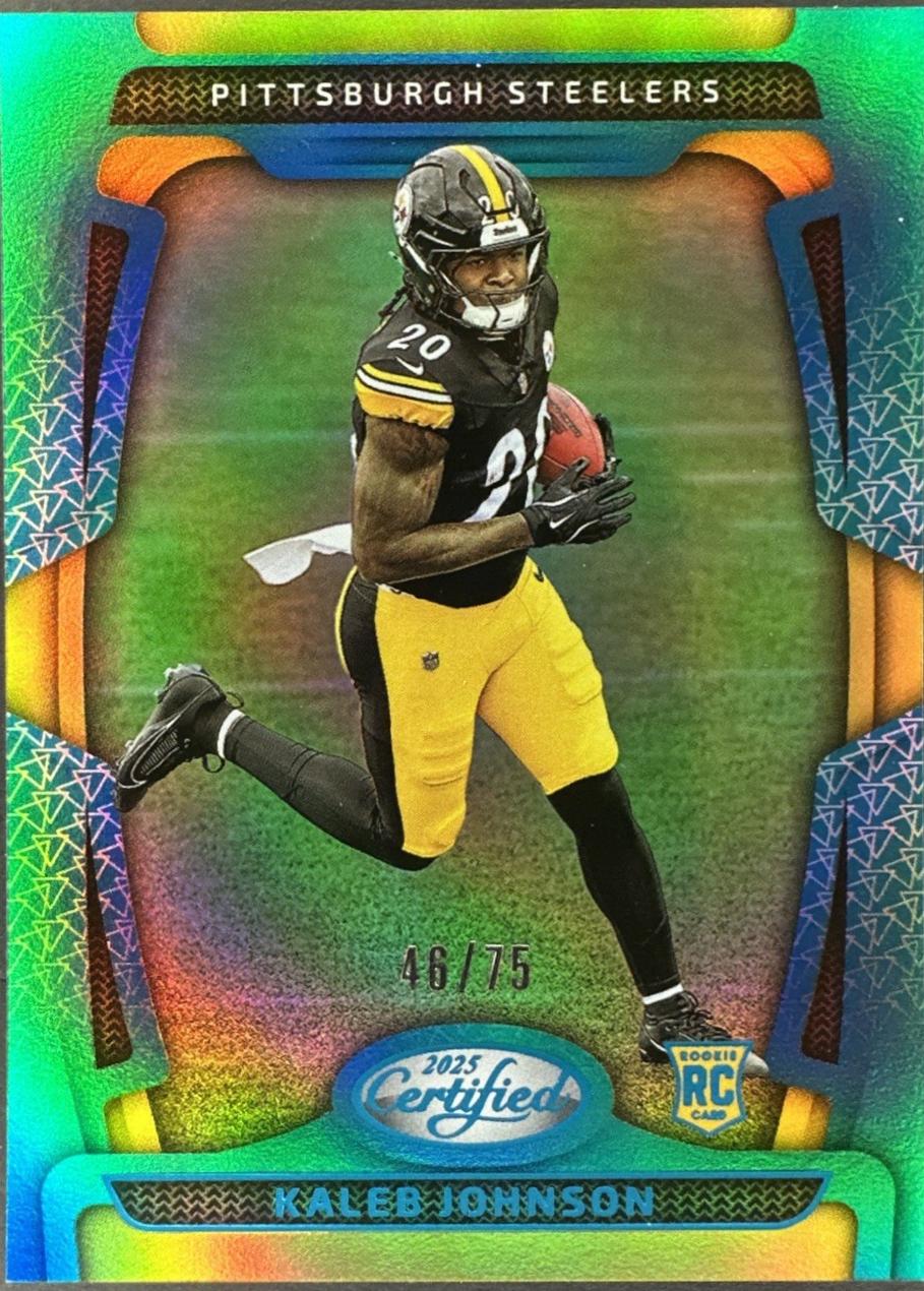 Kaleb Johnson [Teal Mirror] #142