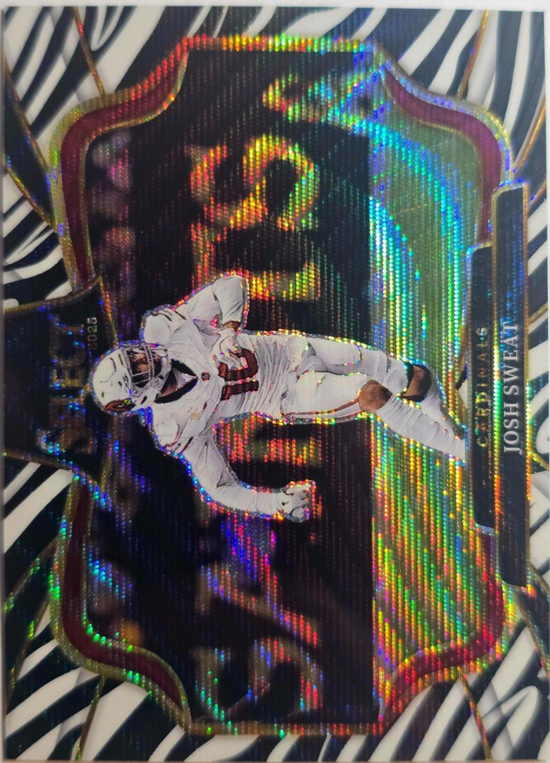 Josh Sweat [Zebra Prizm] #424