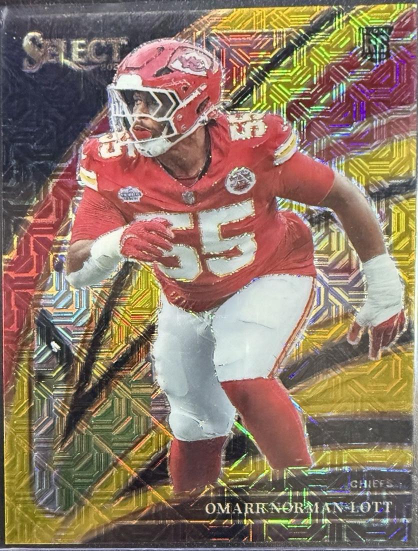 Omarr Norman-Lott [Gold Prizm] #208