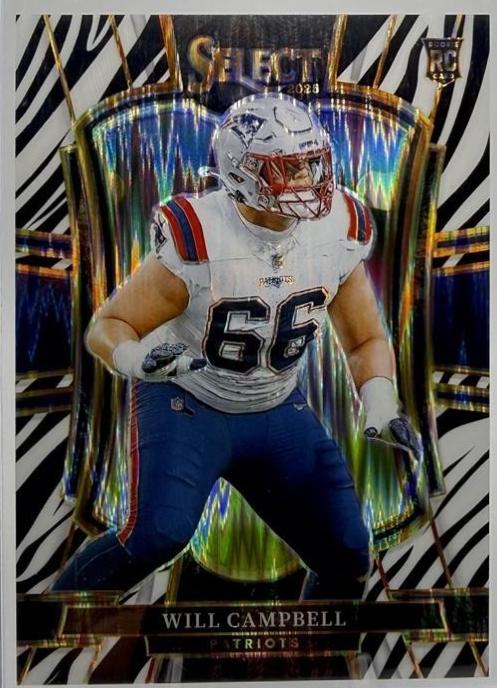 Will Campbell [Zebra Prizm] #179