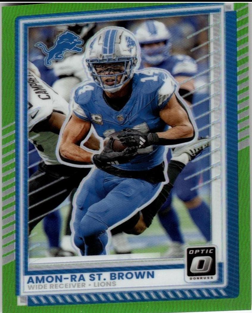 Amon-Ra St. Brown [Lime Green] #63
