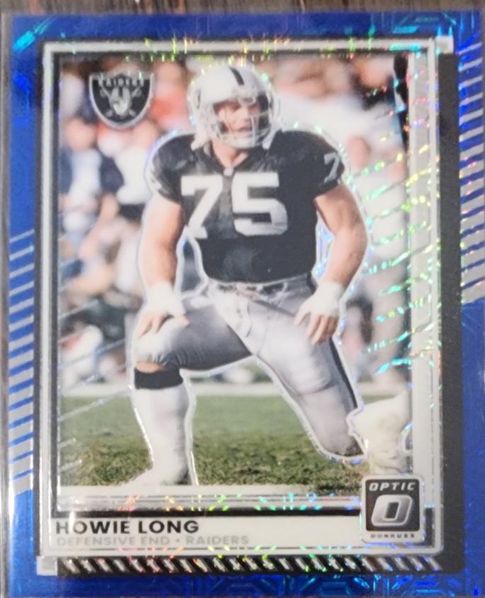 Howie Long [Blue Mojo] #115