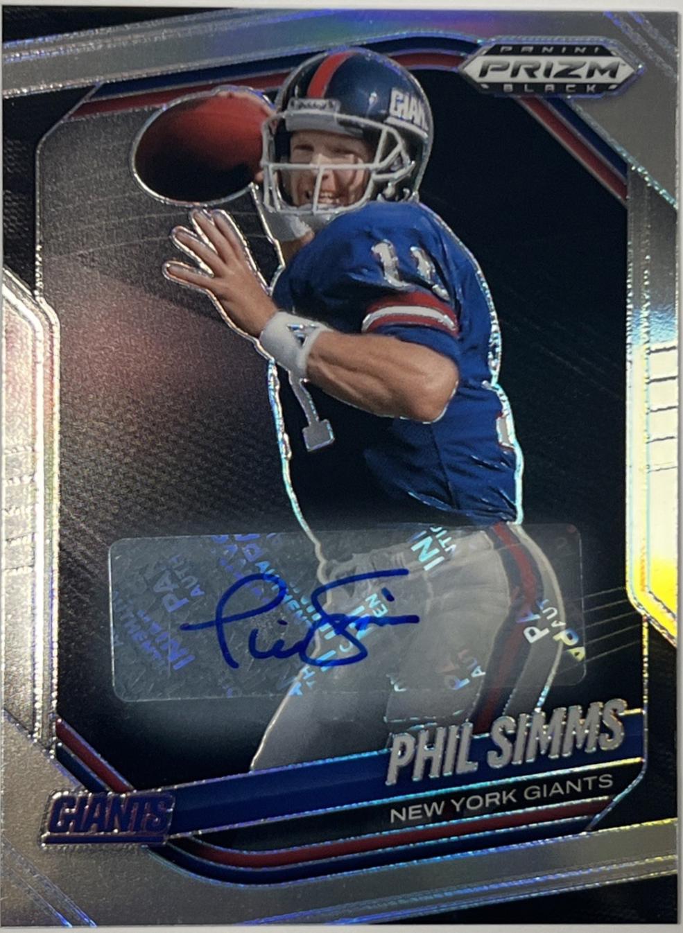 Phil Simms [Autograph Silver] #103