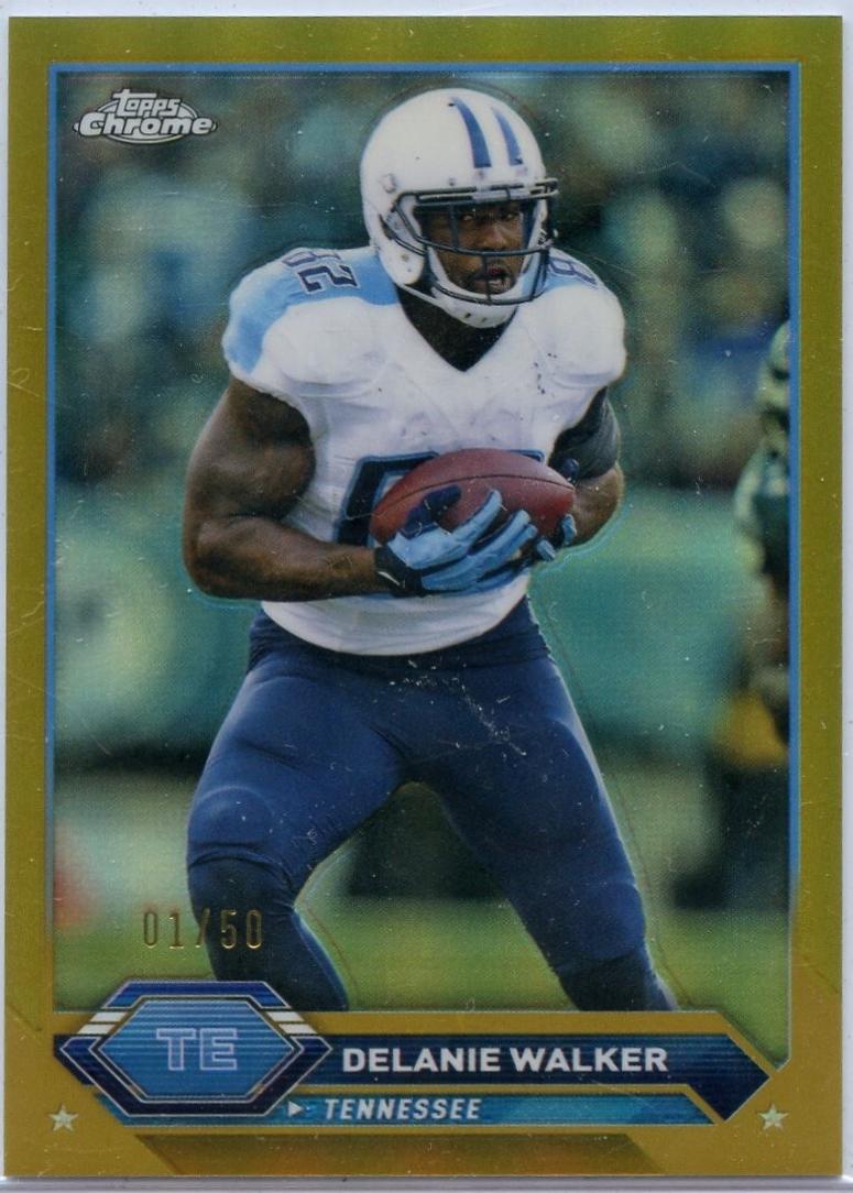 Delanie Walker [Gold Refractor] #39