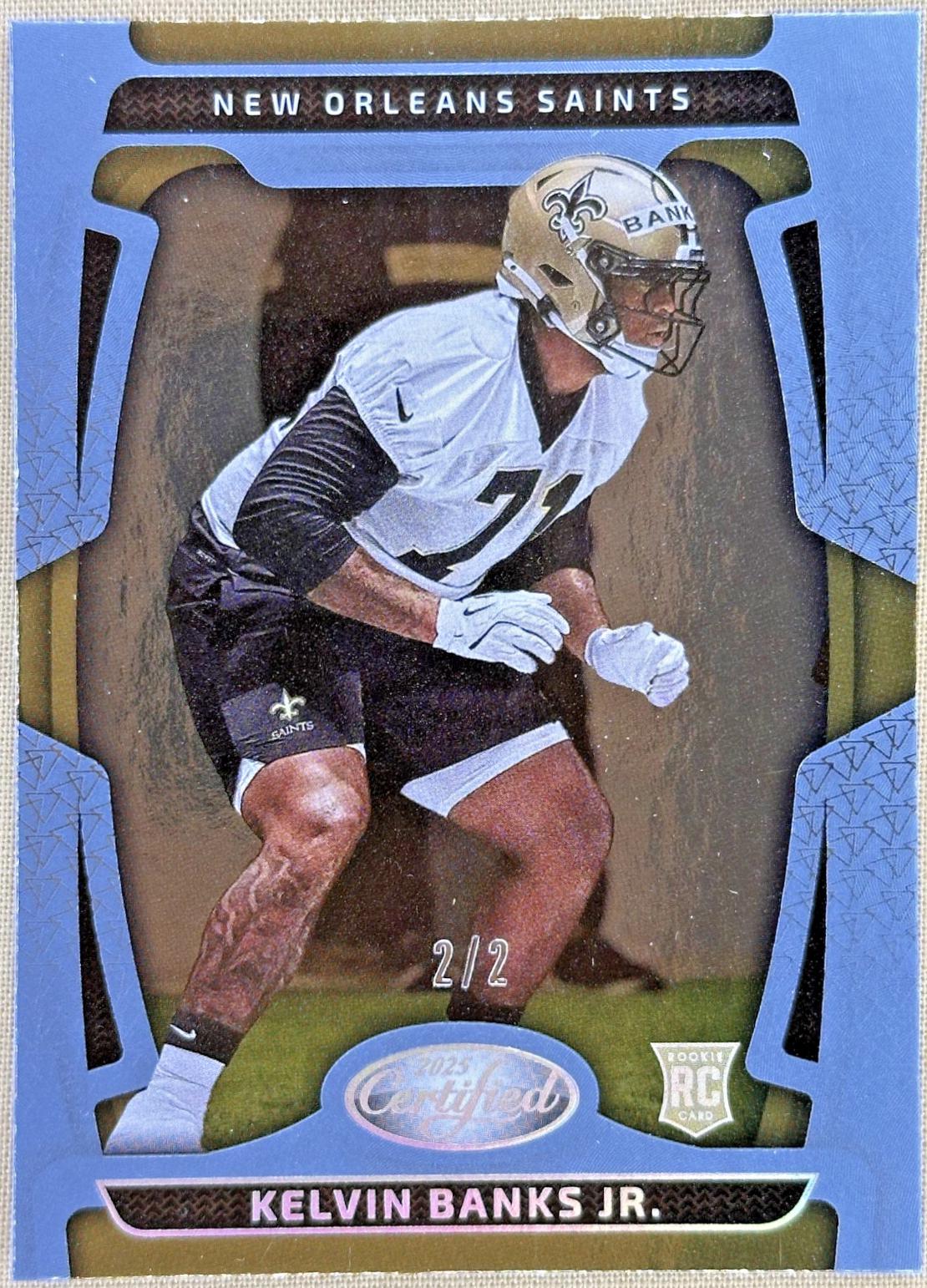 Kelvin Banks Jr. [Platinum Mirror] #179