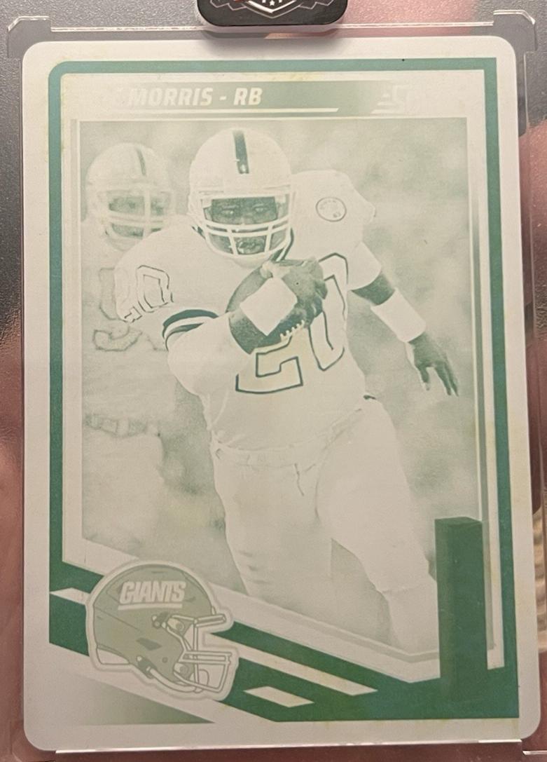 Joe Morris [Printing Plate] #49