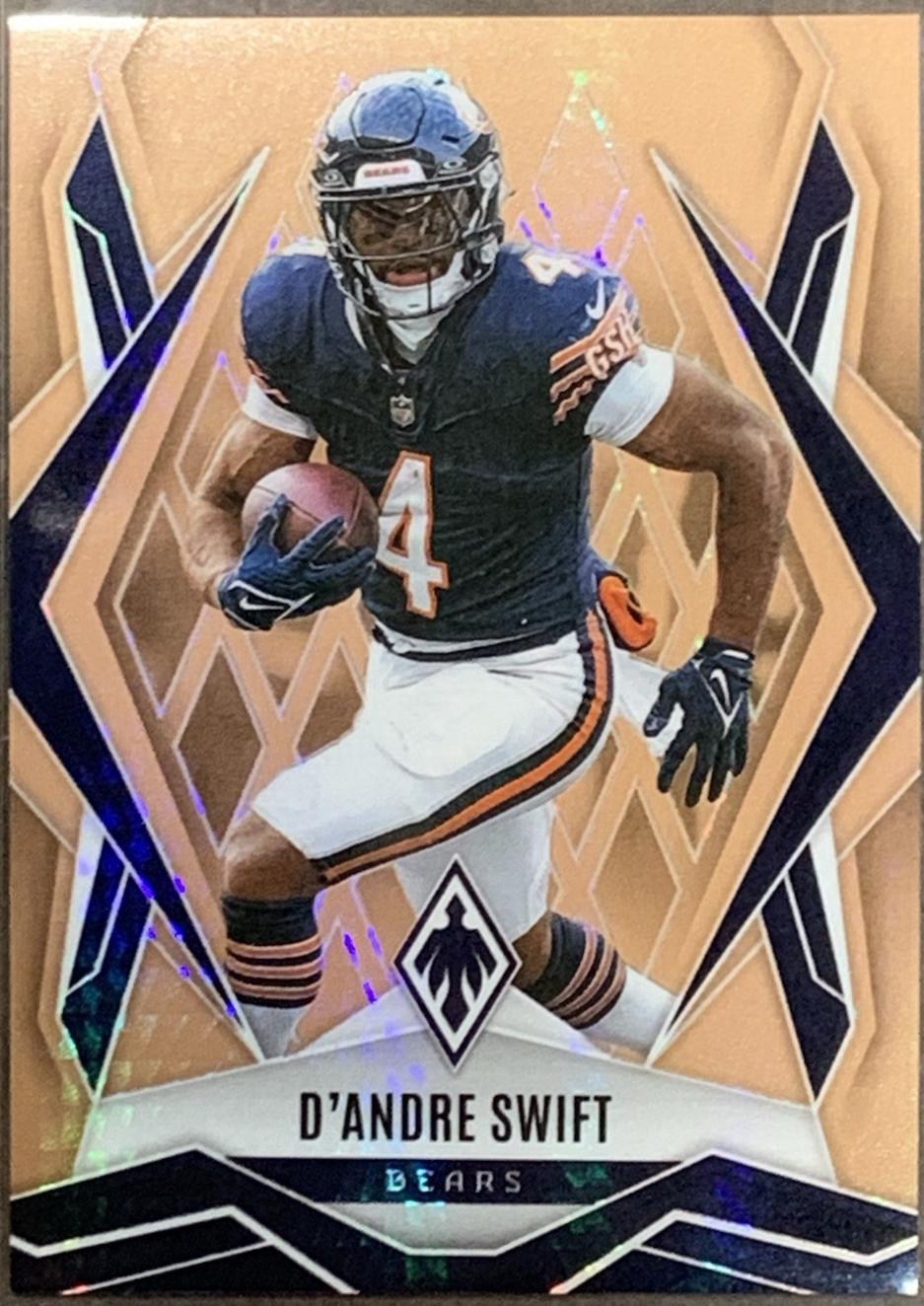 D'Andre Swift [Bronze Hyper] #123