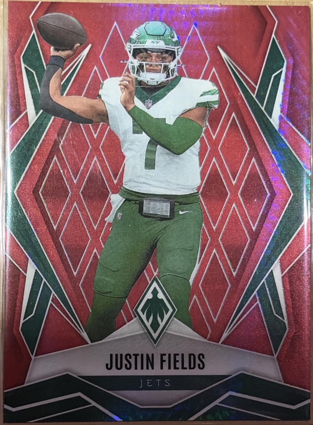 Justin Fields [Red Hyper] #107