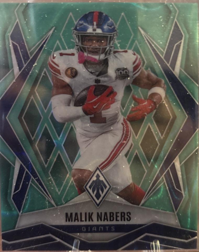 Malik Nabers [Teal Lava] #143