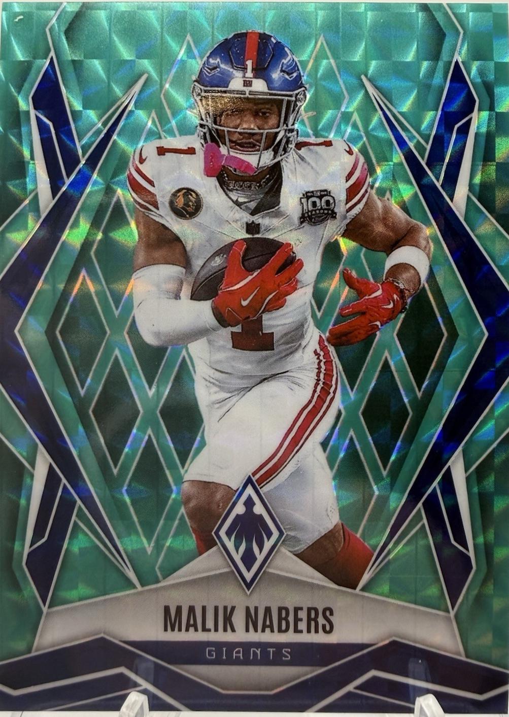 Malik Nabers [Teal Pyramids] #143