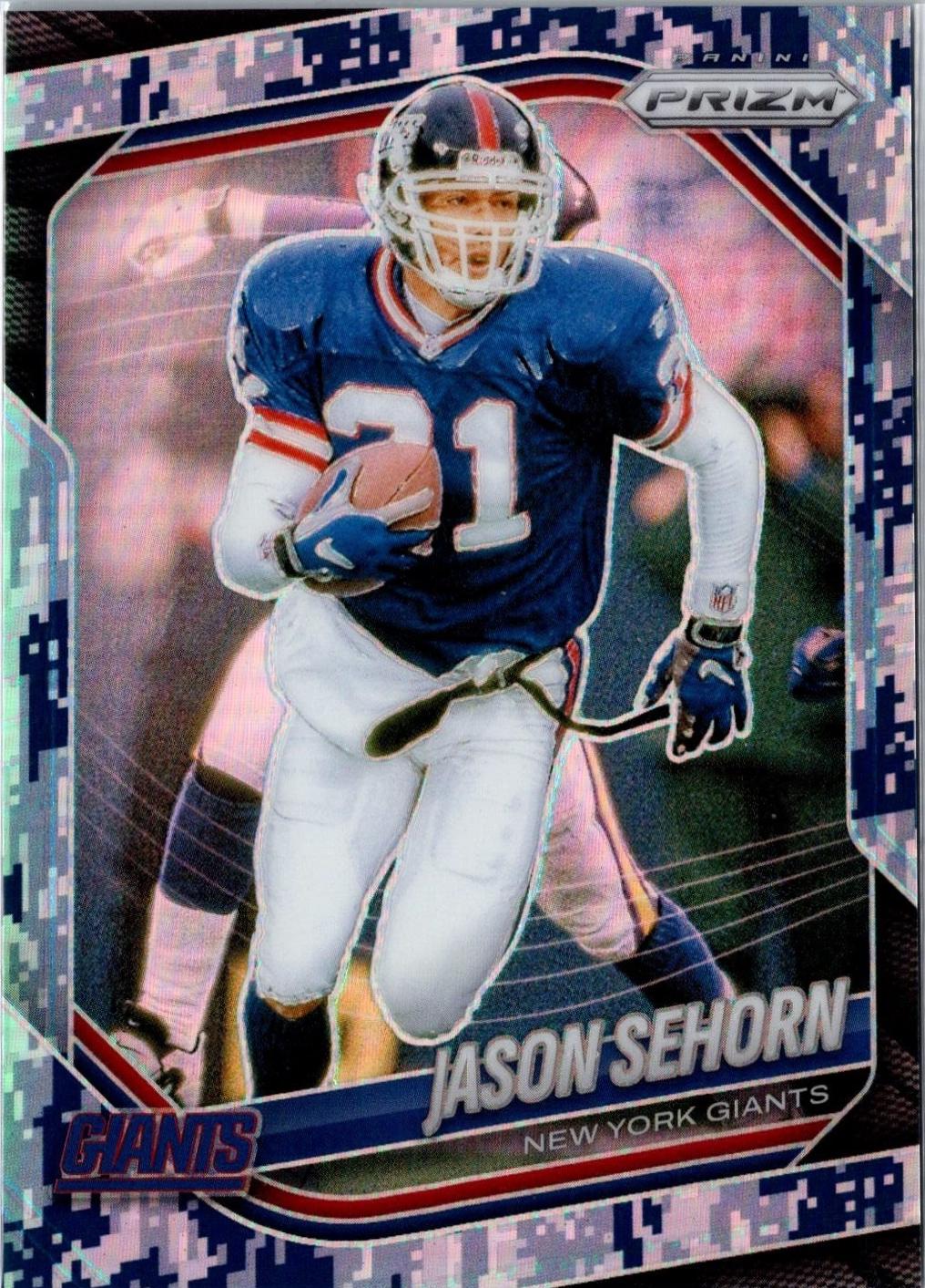 Jason Sehorn [Navy Camo] #29