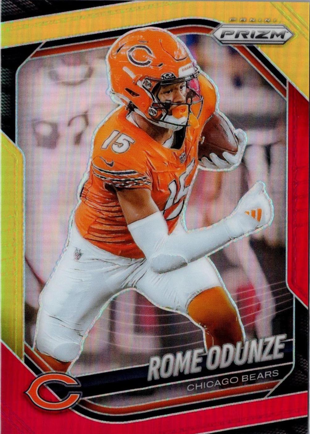 Rome Odunze [Red Yellow] #8