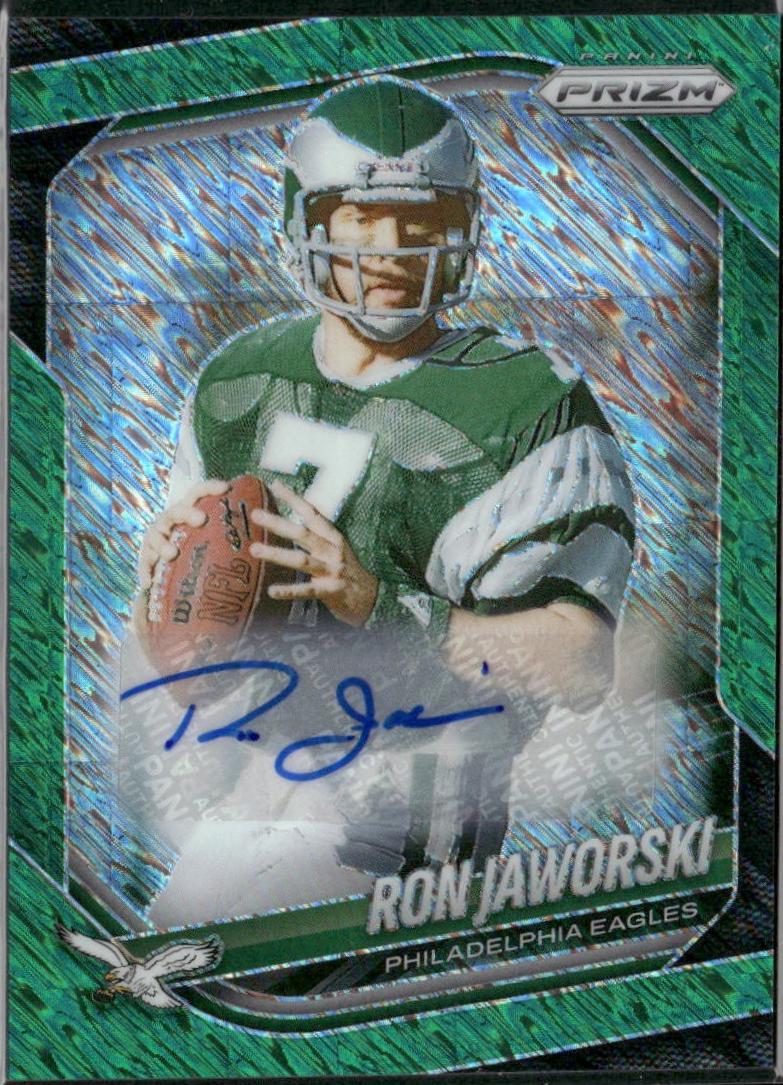 Ron Jaworski [Green Shimmer Autograph] #207