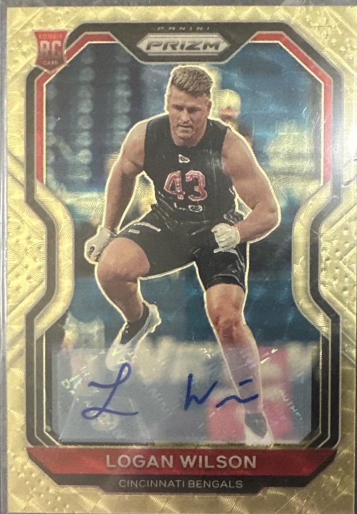 Logan Wilson [Autograph Gold Vinyl] #309