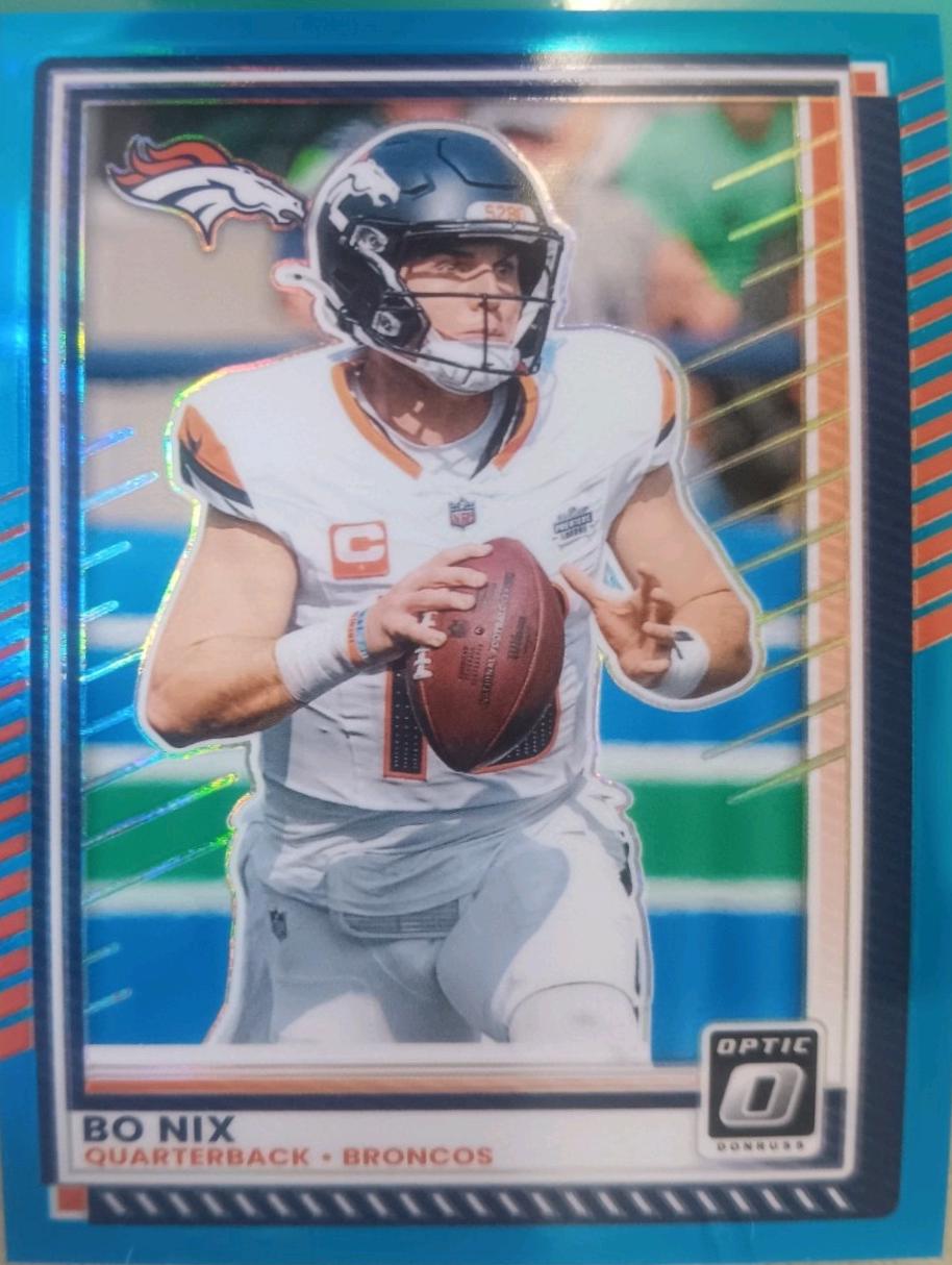 Bo Nix [Neon Blue] #31