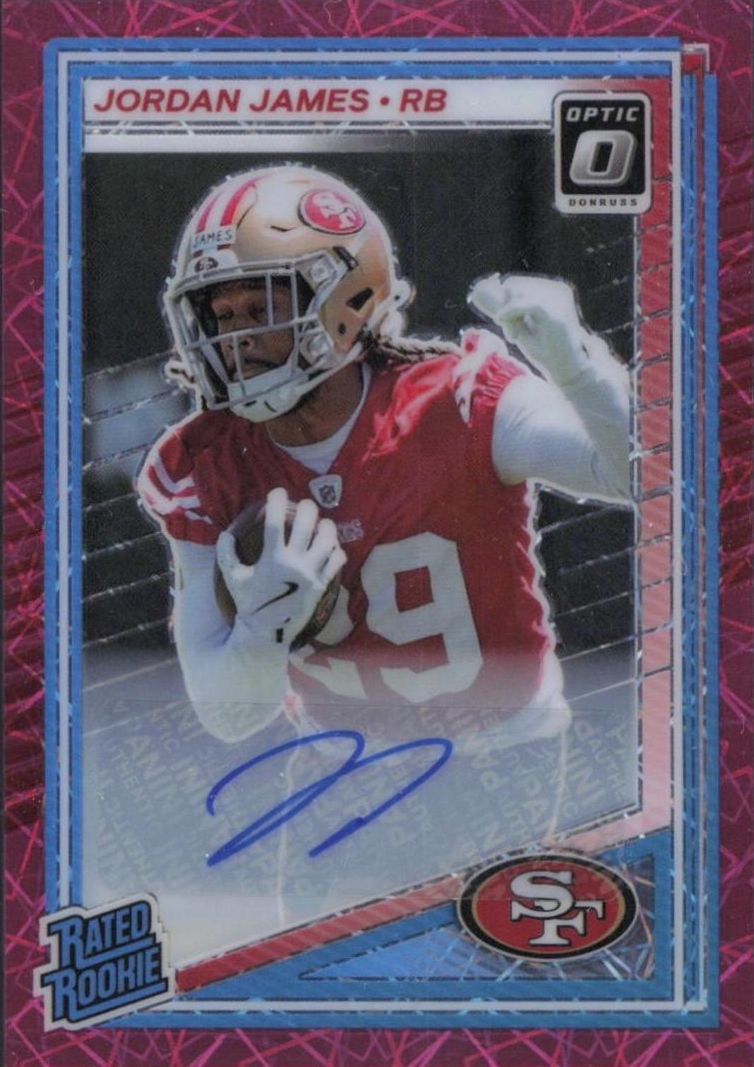 Jordan James [Pink Velocity Autograph] #278