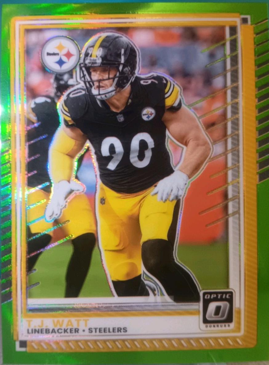 T.J. Watt [Neon Green] #100