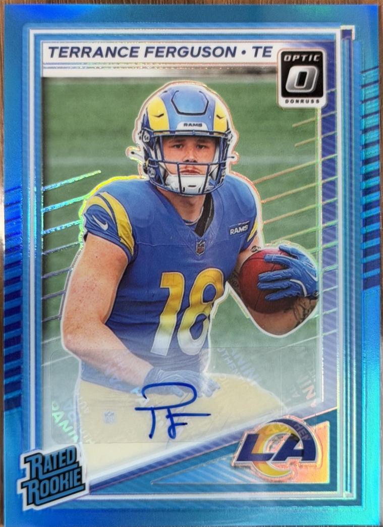 Terrance Ferguson [Neon Blue RPS Autograph] #244