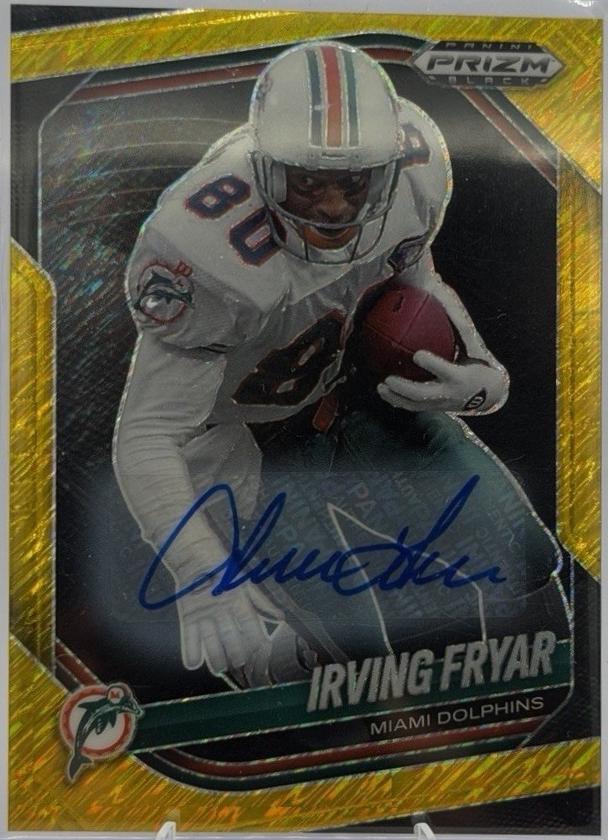 Irving Fryar [Autograph Gold Shimmer] #83