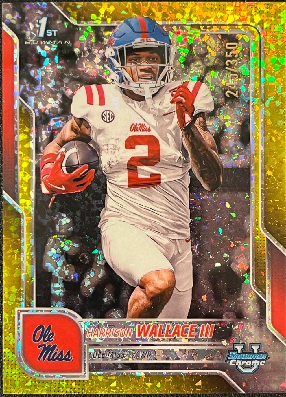 Harrison Wallace III [Yellow Mini-Diamond Refractor] #157