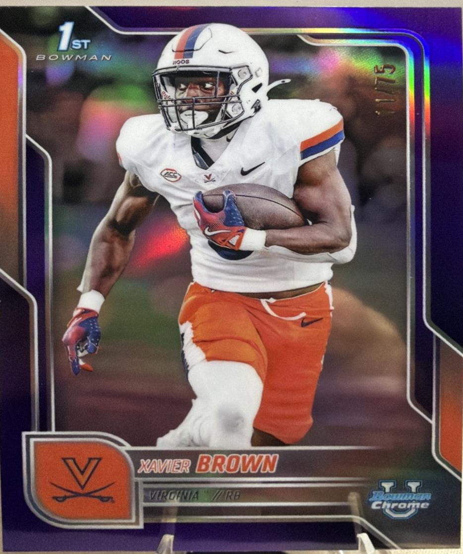 Xavier Brown [Purple Refractor] #79