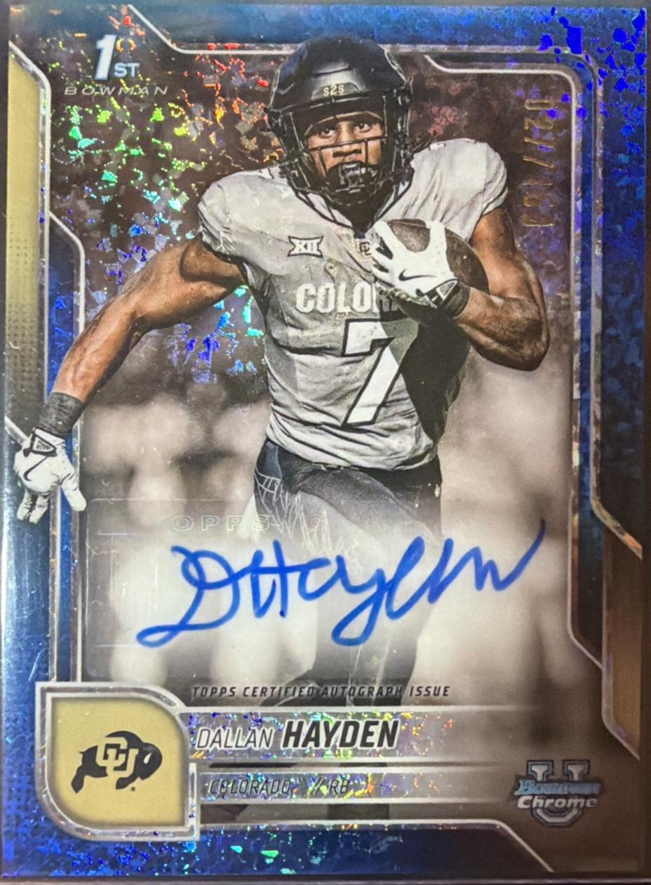 Dallan Hayden [Blue Refractor] #BCA-DHA