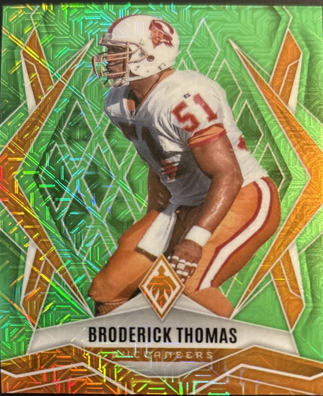 Broderick Thomas [Lime Green Mojo] #20