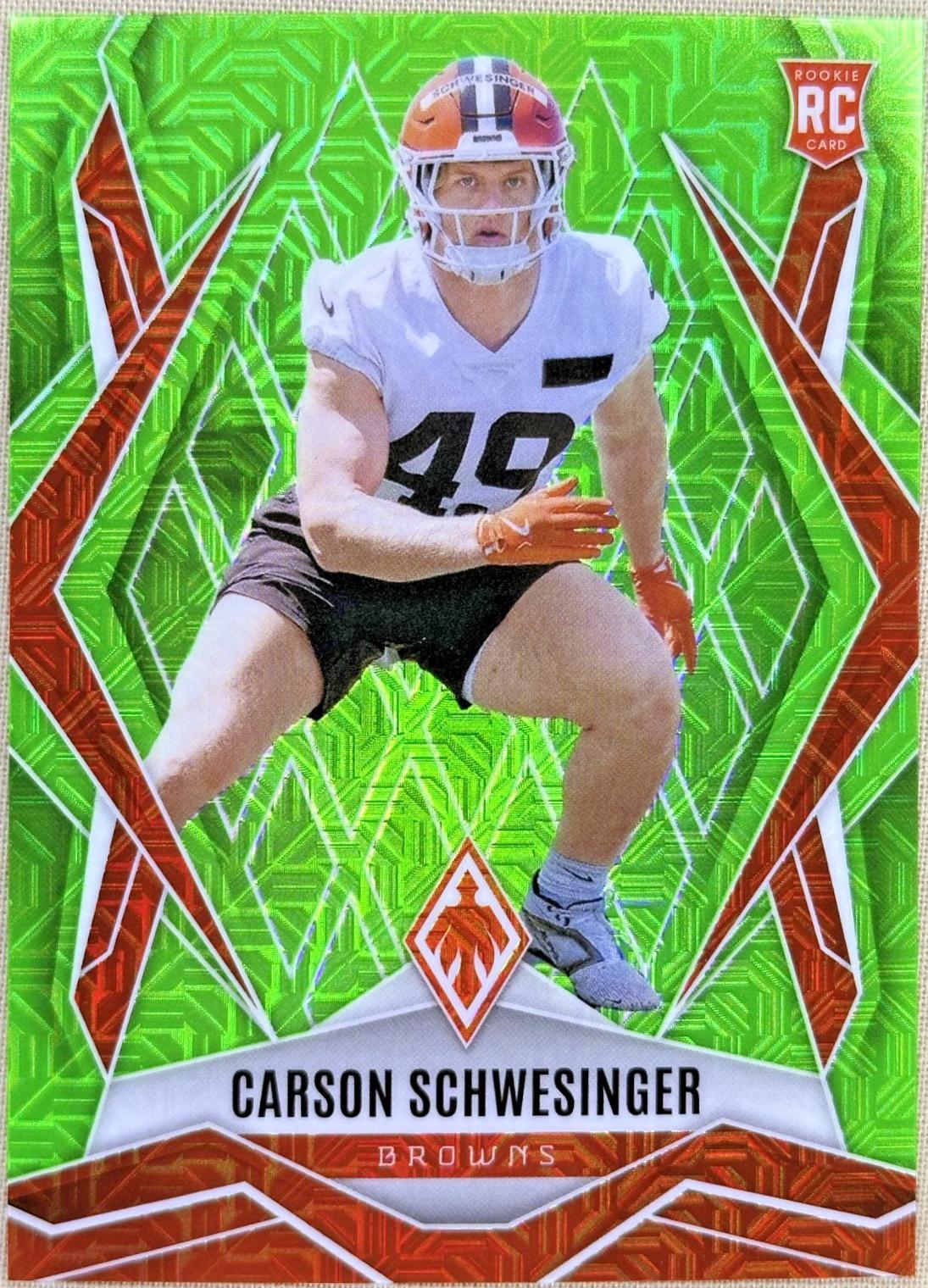Carson Schwesinger [Lime Green Mojo] #201