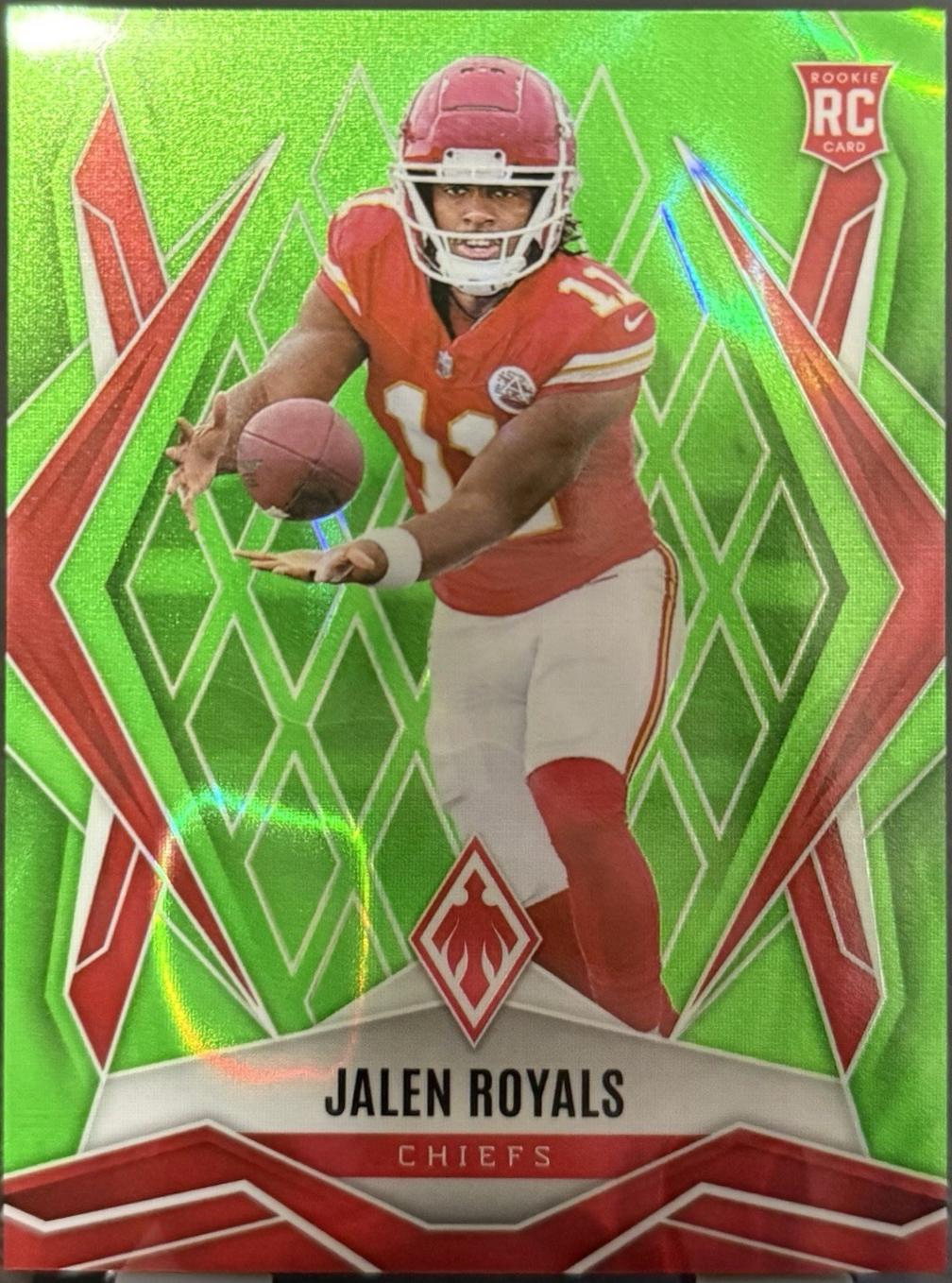 Jalen Royals [Lime Green Lava] #156