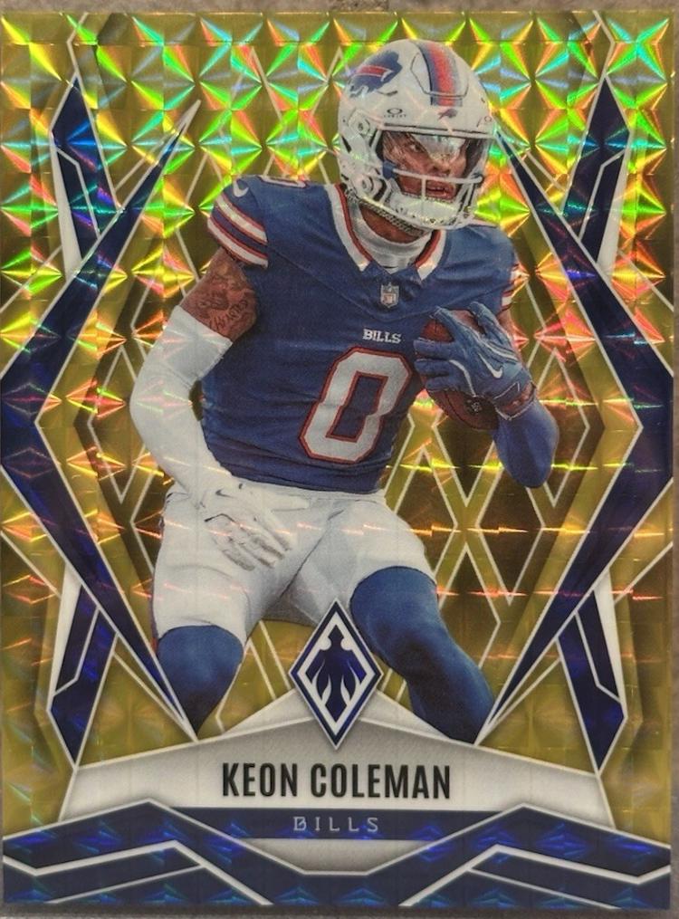 Keon Coleman [Yellow Pyramids] #25