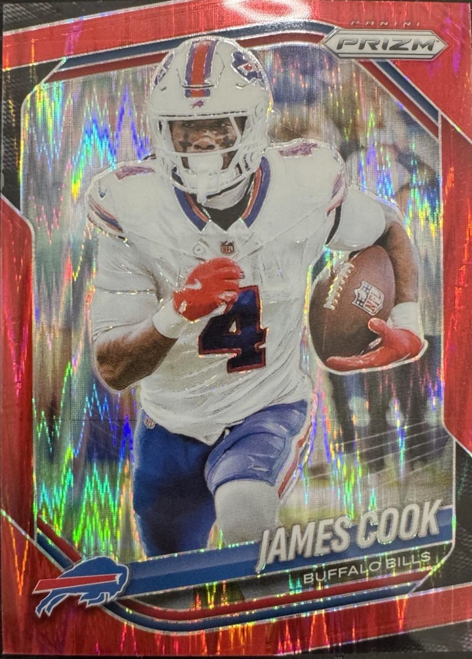 James Cook [Red Flash] #27