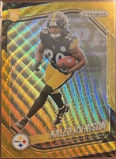 Kaleb Johnson [Gold Wave] #375