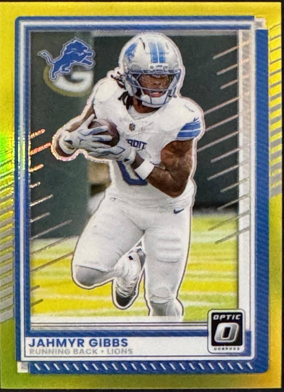 Jahmyr Gibbs [Neon Yellow] #79