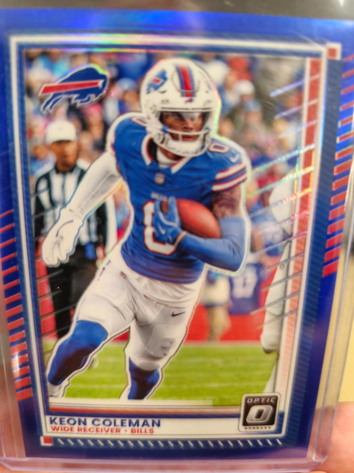 Keon Coleman [Blue] #32