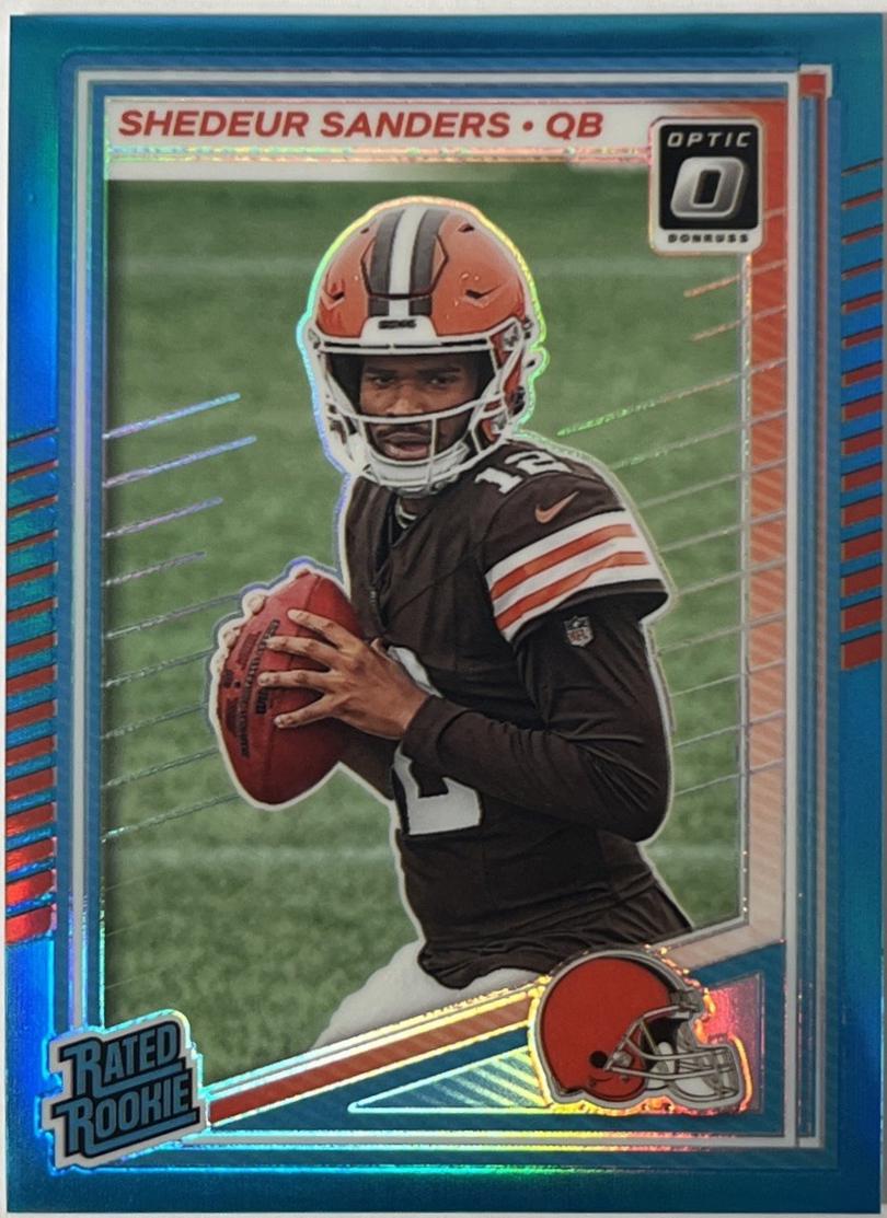 Shedeur Sanders [Neon Blue] #203