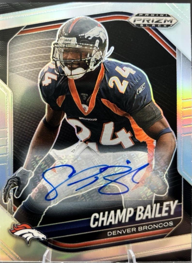 Champ Bailey [Autograph Silver] #48