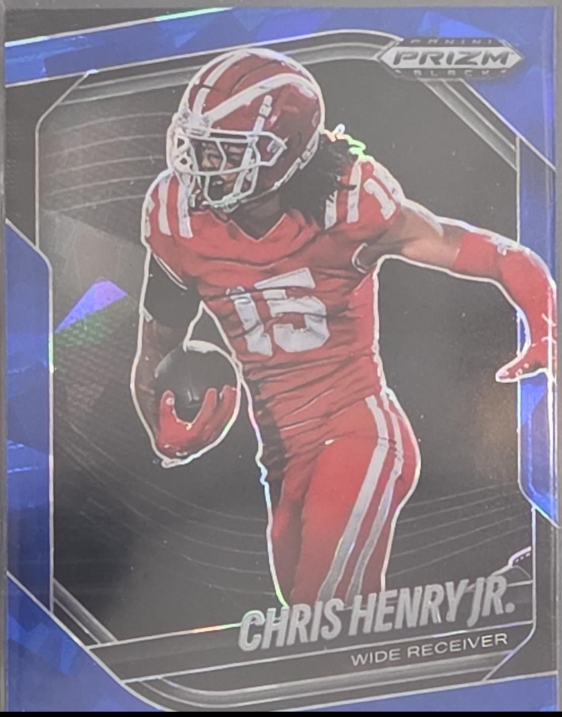 Chris Henry Jr. [Blue Ice] #155